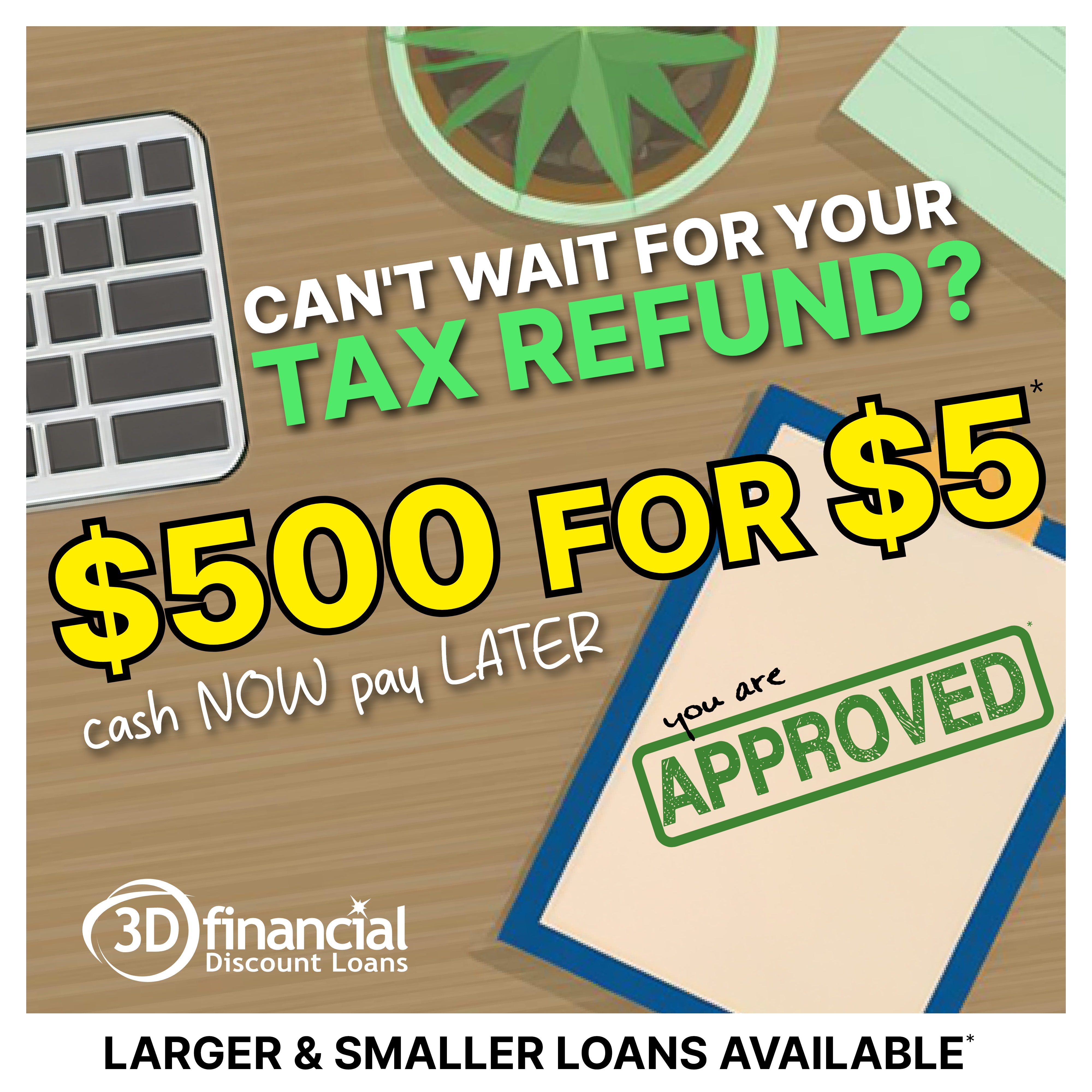 Cash Now Payback Later Preview Image